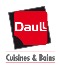 Le logo de l’entreprise Daull, cuisines et bains, à Hochfelden